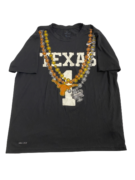 Tim Yoder Texas Football Player-Exclusive Allstate Sugar Bowl T-Shirt (Size XL)