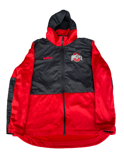 Sean Nuernberger Ohio State Team Issued Full-Zip Jacket (Size XL)