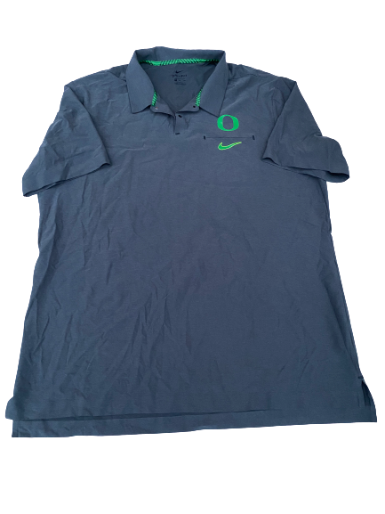 Jalen Jelks Oregon Nike Dri-Fit Polo Shirt (Size XXL)
