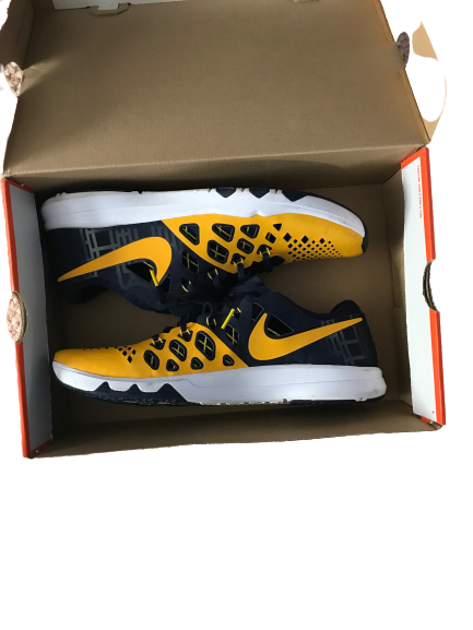 Michigan Nike Shoes (Size 11.5)