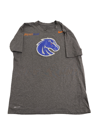 Davis Koetter Boise State Football Team-Issued T-Shirt (Size L)