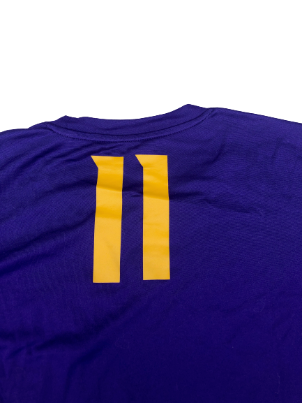 Blake Proehl East Carolina Football Team Issued Workout Shirt with Number (Size LT)