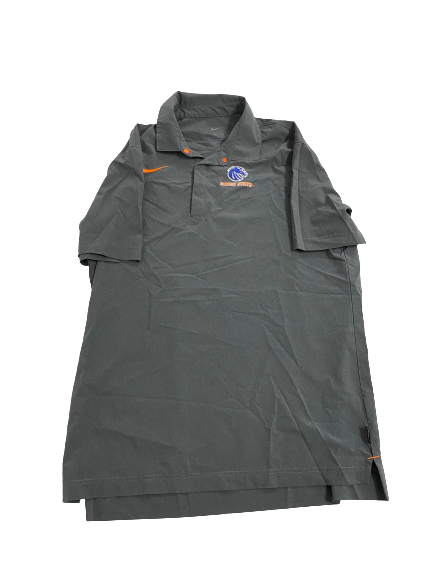 Davis Koetter Boise State Football Team-Issued Polo Shirt (Size L)