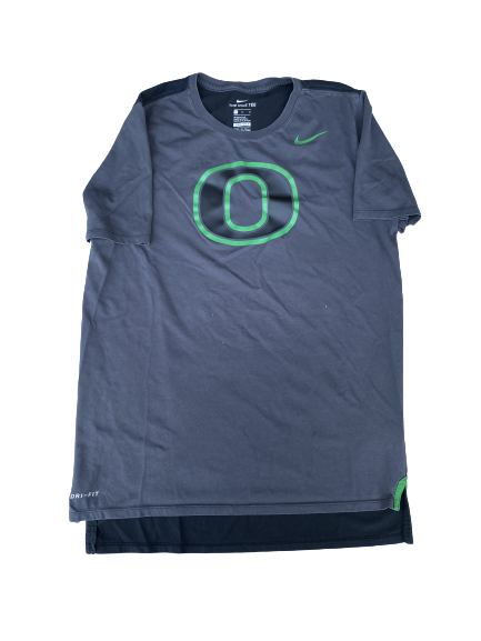 Eddy Ionescu Oregon Basketball Team Issued Workout Shirt (Size M)