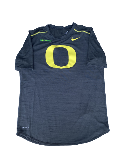 Eddy Ionescu Oregon Basketball Team Issued Workout Shirt (Size M)