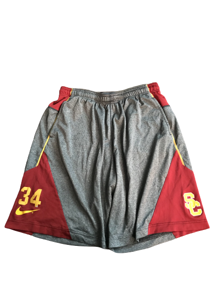 Jonathan Lockett USC Team Issued Shorts
