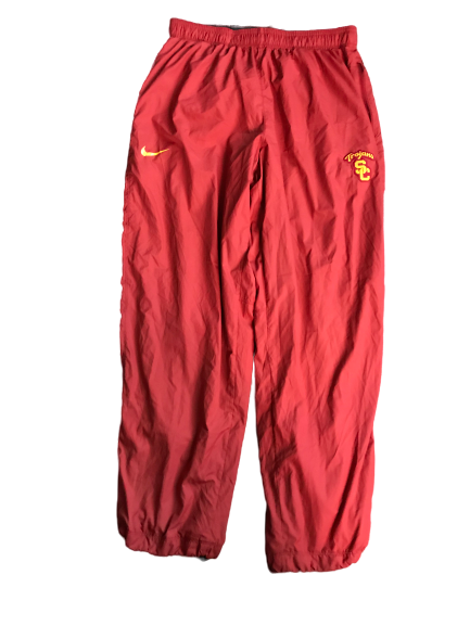 Jonathan Lockett USC Team Issued Windbreaker Pants