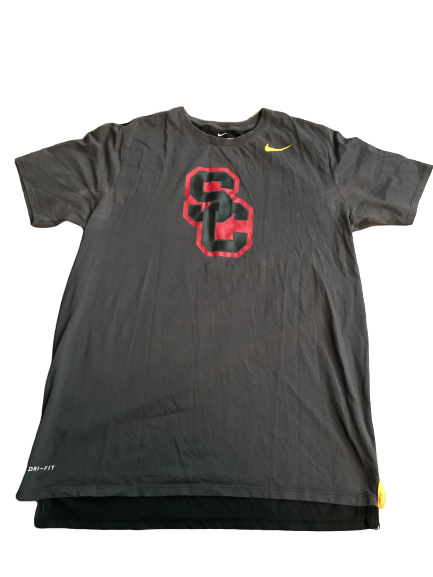 Jonathan Lockett USC Team Issued T-Shirt (With 