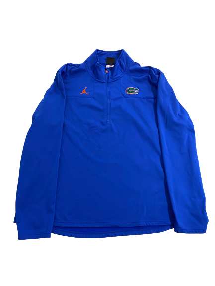 Jalen Lee Florida Football Team-Issued 1/4 Zip Jacket (Size 3XL)