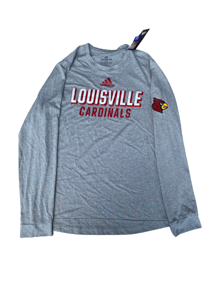 Dana Evans Louisville Basketball Team Issued Long Sleeve Shirt (Size S)