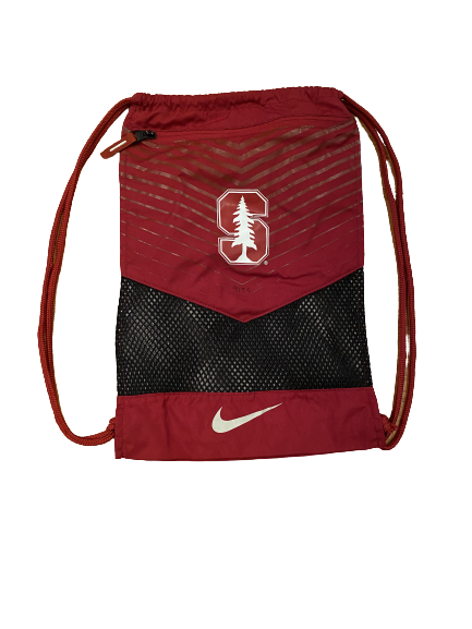 Thomas Schaffer Stanford Football Team Issued Drawstring Bag