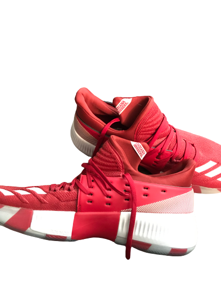 Freddie McSwain Jr. Indiana player Exclusive Adidas Shoes