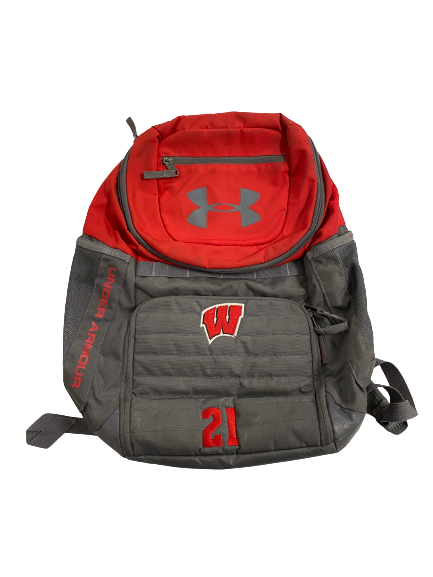 Grace Loberg Wisconsin Volleyball Player-Exclusive Backpack With Number