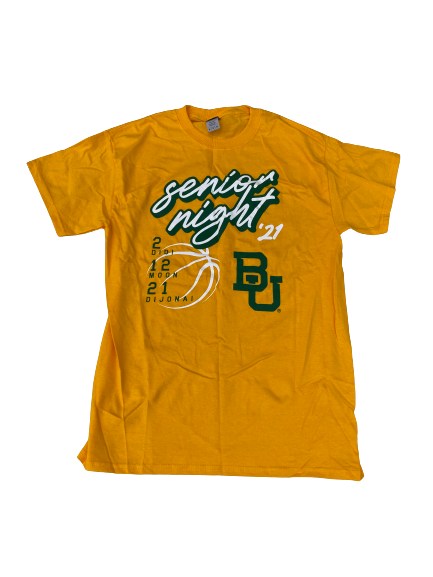 Didi Richards Baylor Basketball 2021 Senior Night T-Shirt (Size M)