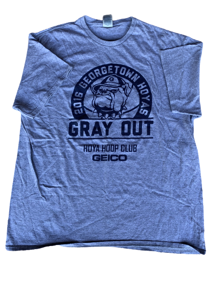 Isaac Copeland Georgetown "Gray Out" T-Shirt (Size XL)