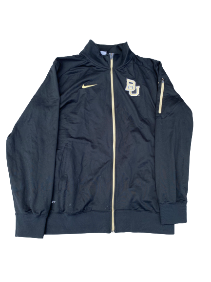 Davion Mitchell Baylor Basketball Team Issued Zip Up Jacket (Size M)