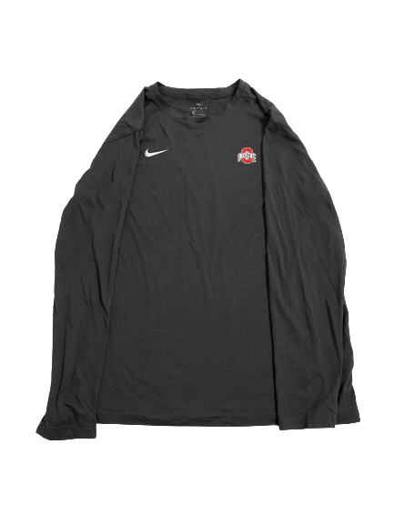 Mia Grunze Ohio State Volleyball Team-Issued Long Sleeve Shirt (Size XL)
