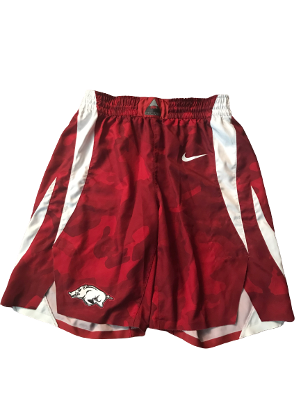 Adrio Bailey Arkansas Game-Worn Shorts (2018-2019 Season)