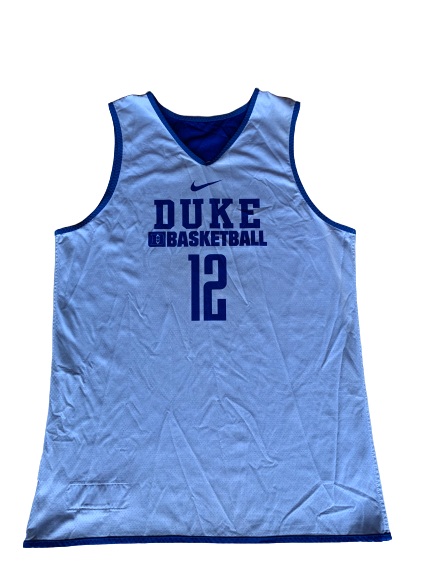 Derryck Thornton Reversible Duke Practice Jersey (Size L)