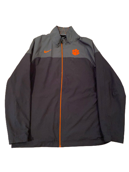 Scott Pagano Clemson Football Team Issued Full-Zip Travel Jacket