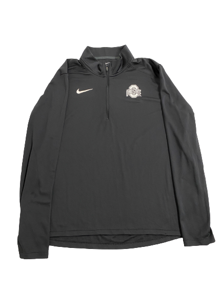 Mia Grunze Ohio State Volleyball Team-Issued Quarter-Zip Jacket (Size XL)