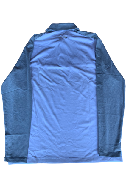 Derryck Thornton Duke Nike Elite Long Sleeve Polo Shirt (Size L)