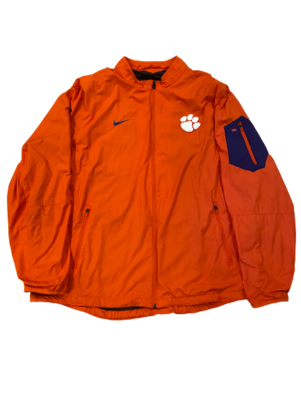 Scott Pagano Clemson Football Team Issued Full-Zip Jacket (Size XXXL)