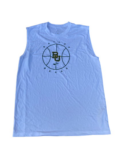 Davion Mitchell Baylor Basketball Team Issued Workout Tank (Size L)