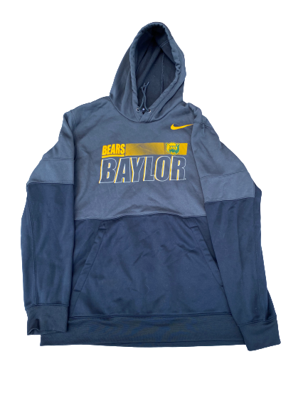Davion Mitchell Baylor Basketball Team Issued Sweatshirt (Size L)