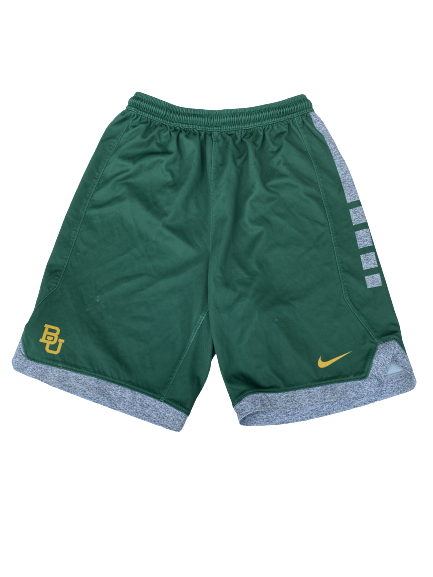 Davion Mitchell Baylor Basketball Player Exclusive Practice Shorts (Size S)