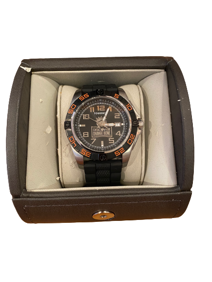 Scott Pagano Clemson Football Player Exclusive 2015 Orange Bowl Watch with Case