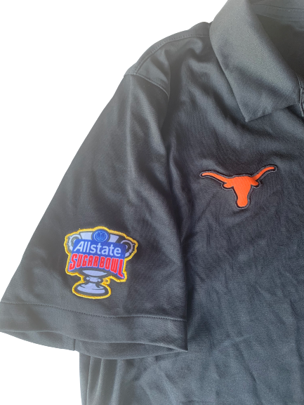 Jerrod Heard Texas Nike Sugar Bowl Polo Shirt (Size L)