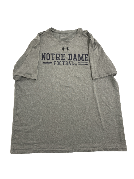Greg Mailey Notre Dame Football Player-Exclusive "The Standard" T-Shirt (Size L)