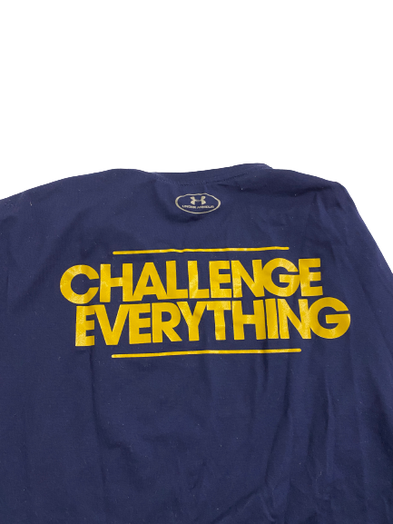 Greg Mailey Notre Dame Football Player-Exclusive "Challenge Everything" T-Shirt (Size L)