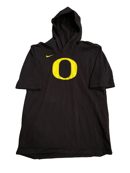 Oregon Football Team Issued Performance Hoodie (Size L)