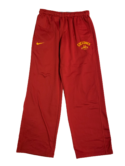 Zach Hoover Iowa State Football Team Issued Sweatpants (Size L)