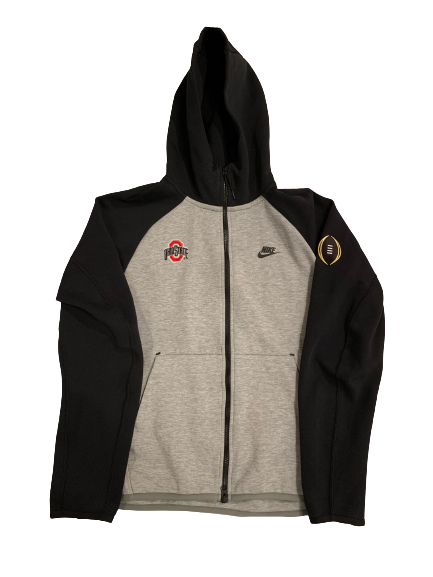 Zach Hoover Ohio State Football Player Exclusive College Football Playoff Jacket (Size L)