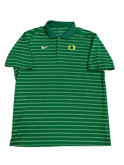 Oregon Football Team Issued Nike Polo (Size L)