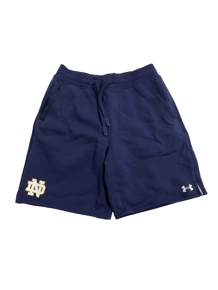 Greg Mailey Notre Dame Football Team-Issued Sweat Shorts (Size L)