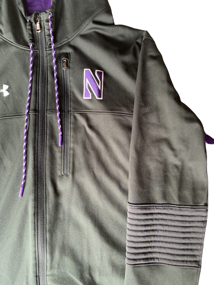 Barret Benson Northwestern Team Issued Under Armour Jacket