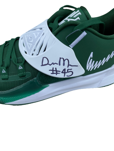 Davion Mitchell Baylor Basketball Team Issued Signed Shoes (Size 12.5)