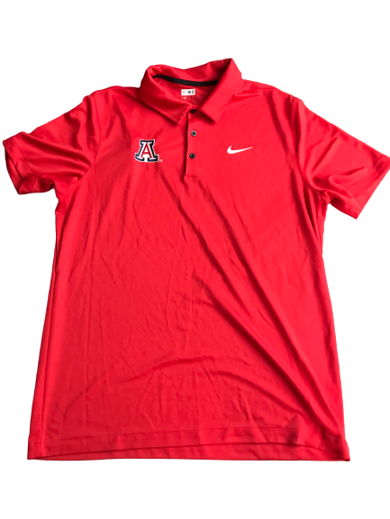 Cedric Peterson Arizona Nike Polo Shirt (Size L)