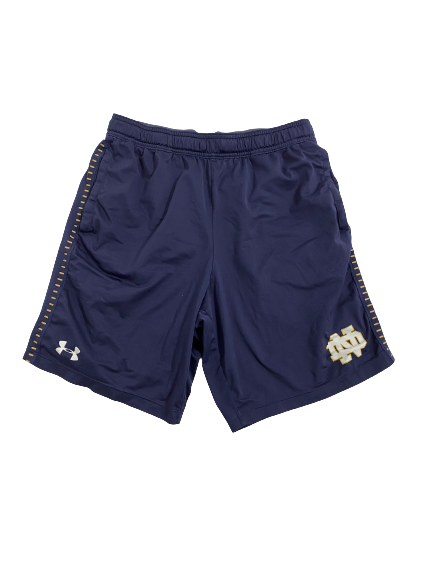 Greg Mailey Notre Dame Football Team-Issued Shorts (Size L)