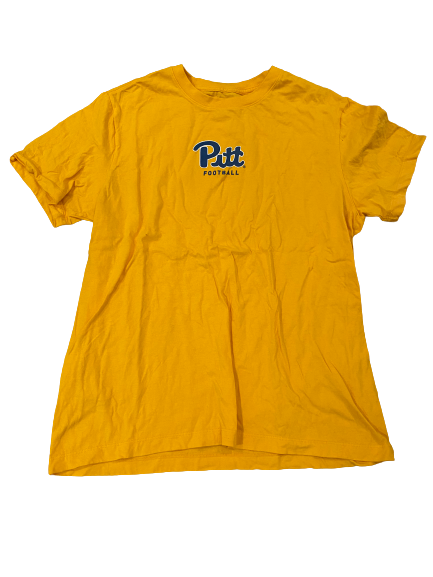 D.J. Turner Pittsburgh Football Team Issued Shirt (Size L)