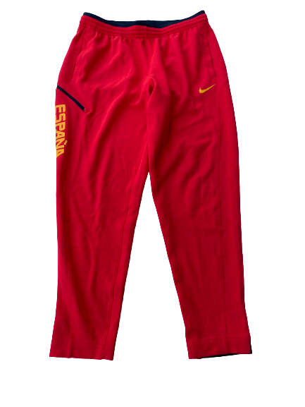Ignacio Llovet ESPANA Warm-Up Sweatpants (Gifted to Kyle Singler) (Size XXL)
