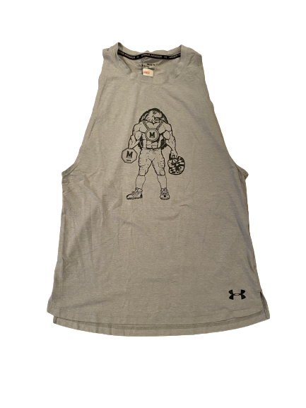 D.J. Turner Maryland Football Player Exclusive Workout Tank (Size M)