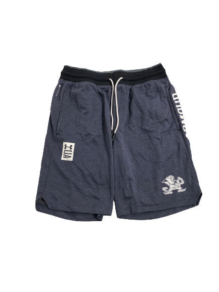 Greg Mailey Notre Dame Football Player-Exclusive Sweat Shorts (Size L)