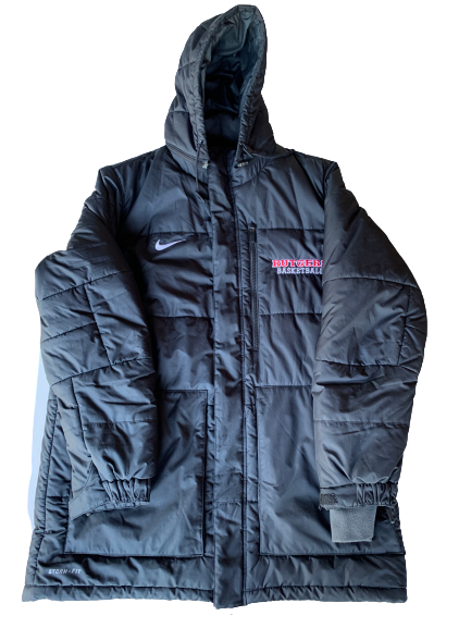 Deshawn Freeman Rutgers Basketball Team Exclusive Winter Coat (Size L)