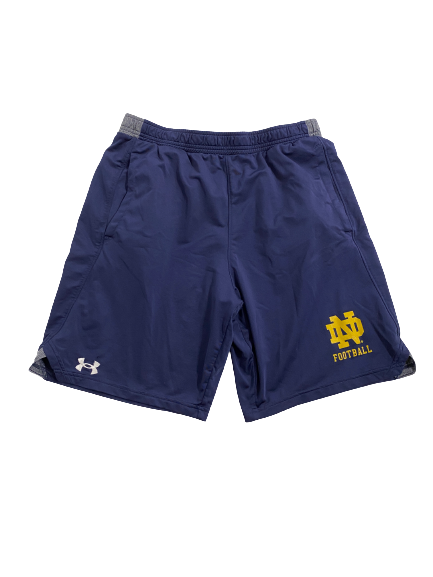 Greg Mailey Notre Dame Football Team-Issued Shorts (Size L)