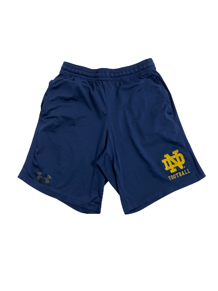 Greg Mailey Notre Dame Football Team-Issued Shorts (Size M)
